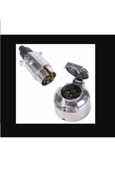 HT MARIN   Römork Fişi Takımı Seti Erkek-dişi 7li Pin Metal