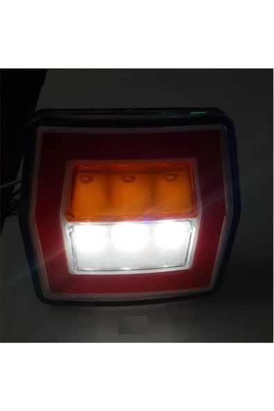 HT MARIN   Römork Stop Lambası 4 Fonk. Neonlu