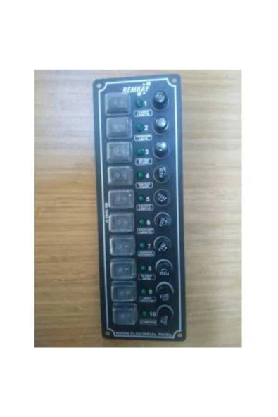 HT MARIN   Izoleli Elektrik Switch Panelleri (dikey) 10lu Remkay