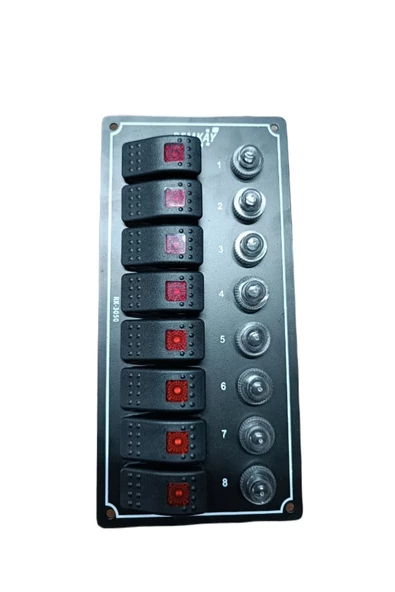 HT MARIN   Sigorta Paneli 8li Otomatik Sigortalı Marin