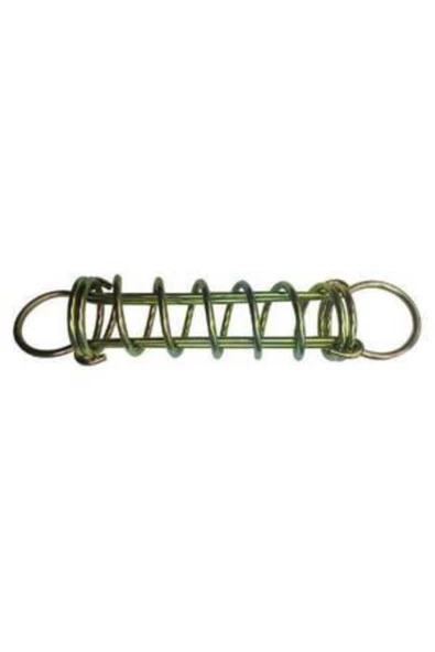 HT MARIN   Iskele Halatı Esneticisi, Galvanizli Sarı Tel 6mm Boy320mm