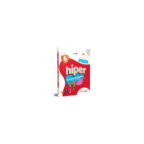 Hiper Zeka Yayınları 6. Sınıf Hiper Sosyal Bilgiler Konu Anlatımlı & Soru Bankası