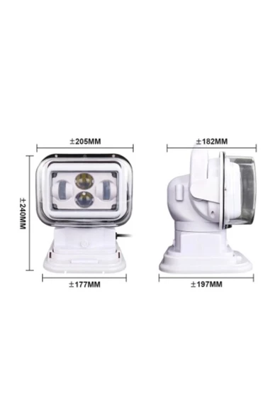 WMC   Projektör Uzaktan Kumandalı 60w 12-24v Led - 3