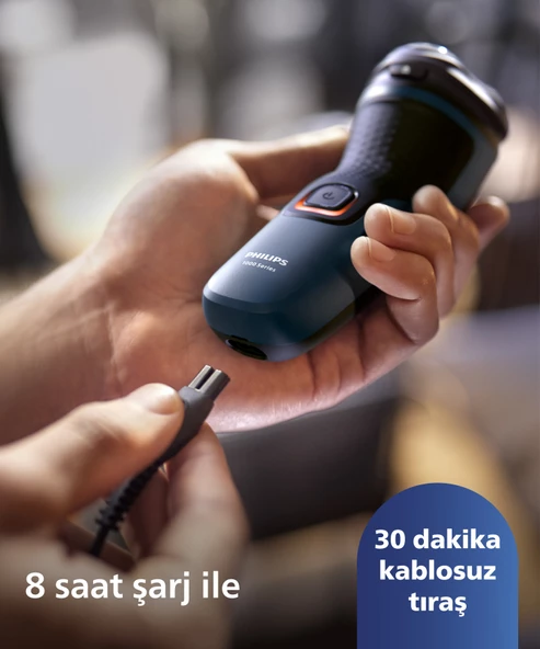 Philips S5445/03 Shaver Series 5000 Islak Kuru Tıraş Makinesi - 7