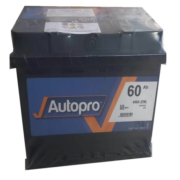 Autopro (İNCİ AKÜ GÜVENCESİYLE) 12V 60Ah (490AEN) - 2