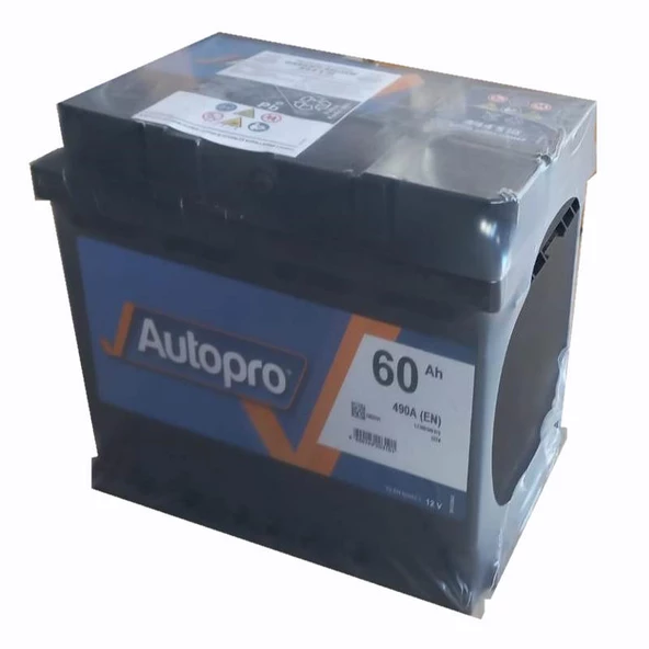 Autopro (İNCİ AKÜ GÜVENCESİYLE) 12V 60Ah (490AEN)