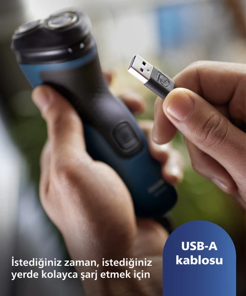Philips S5445/03 Shaver Series 5000 Islak Kuru Tıraş Makinesi - 8
