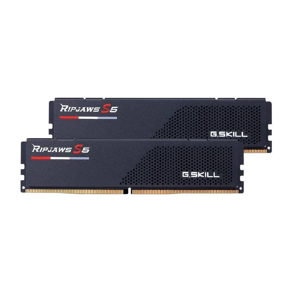 GSKILL F5-6400J3648F16GX2-RS5K 32GB(2x16) Ripjaws S5 6400Mhz CL36 DDR5 Siyah Dual Kit Ram