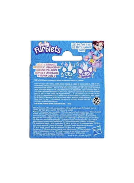 Furby Furblets Mini Elektronik Peluş Oyuncak Too-Koo - 3