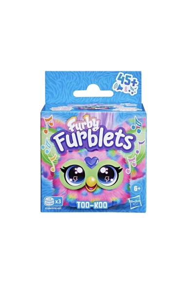 Furby Furblets Mini Elektronik Peluş Oyuncak Too-Koo - 2