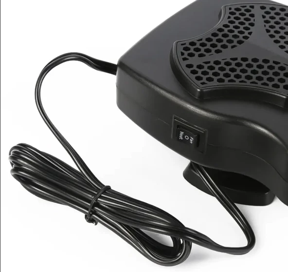 Araç içi Isıtıcı Fan Soğutucu Cam Buğu Çözücü Oto Isıtıcı 12V - 3