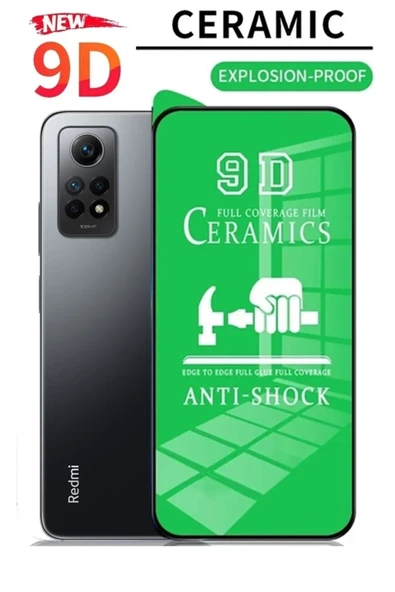 Xiaomi Redmi Note 12 Pro Uyumlu Esnek Seramik Ekran Koruyucu - Tam Kaplama, Kırılmaz Cam - 3