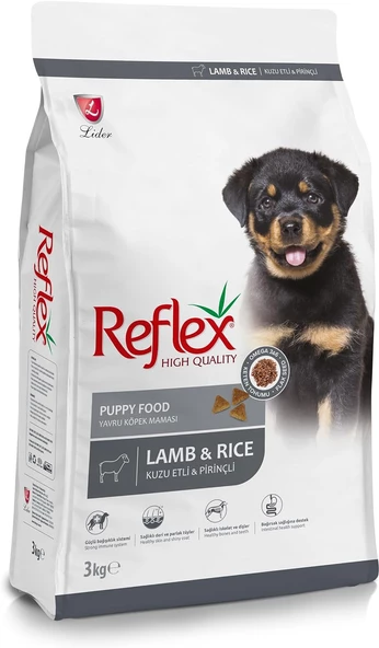 Reflex Puppy Kuzu Etli Pirinçli 15 kg Yavru Köpek Maması