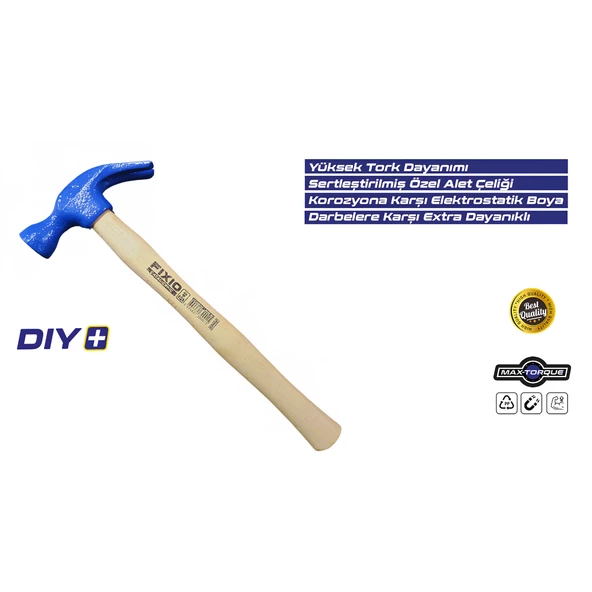 Fixio CC300 300Gr Çatal Çekiç - 2