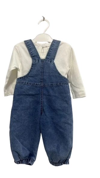 uğurböceğiçocuk Çiçek Peluş Tavşan Kız Bebek Tulum 2351 - 2