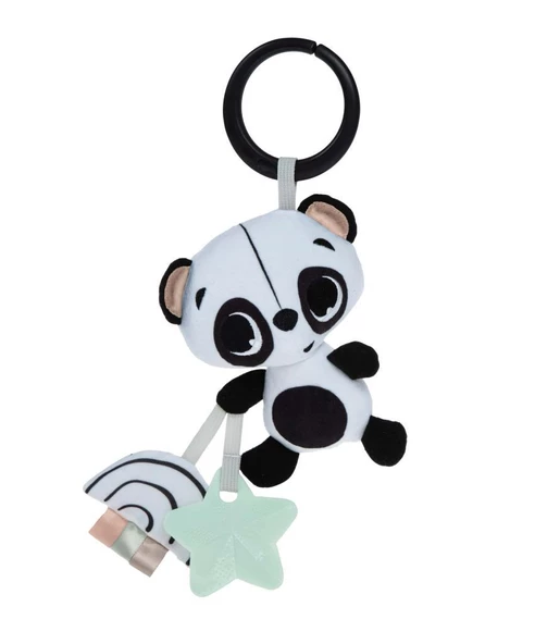 Tiny Love Peluş Panda Puset Oyuncuğu Black White - 1