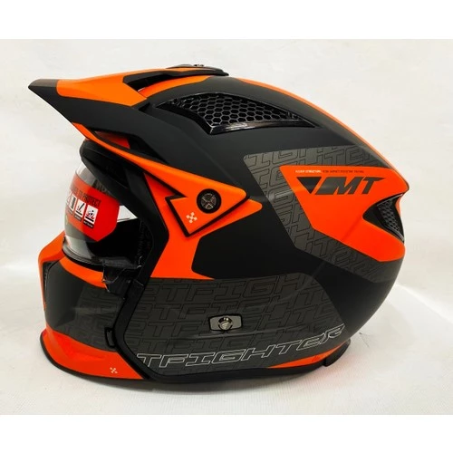 Mt Streetfighter Sv Totem B4 Modüler Motosiklet Kaskı Mat Renk - 5