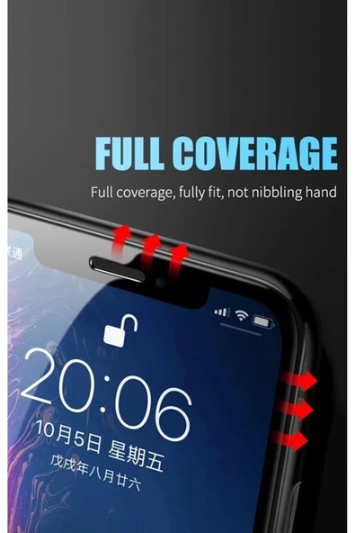 Poco X3/x3 Pro/x3 Nfc/x3 Gt Uyumlu Tam Kapatan Esnek Seramik Ekran Koruyucu - Kırılmaz Cam - 4