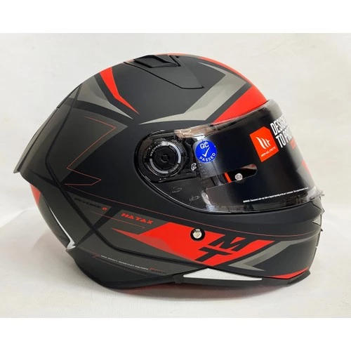 Mt Kask mt Revenge 2 Hatax B5 Mat Şeffaf Vizörlü V14B - 3