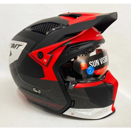 Mt Streetfighter Sv Totem B15 Modüler Motosiklet Kaskı - 3
