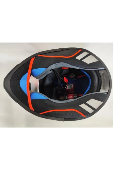 Mt Revenge 2 Solıd A11 Gloss Black Şeffaf Vizörlü - 8