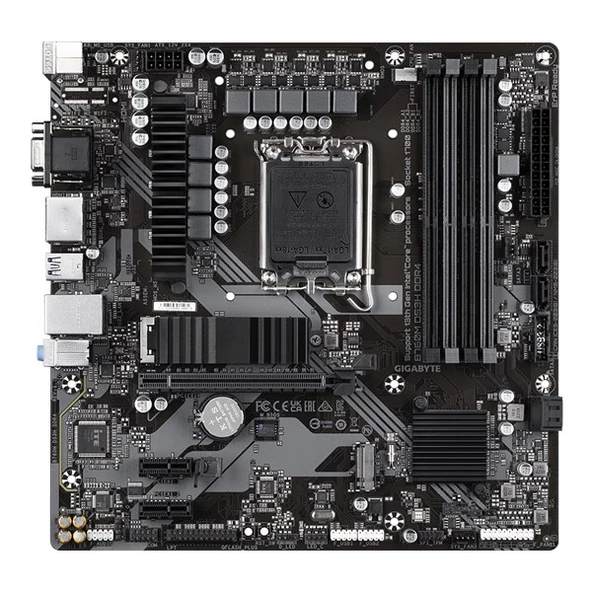 GIGABYTE B760M DS3H DDR4 HDMI TYPE-C DP PCIe 16X v4.0 1700p mATX - 6