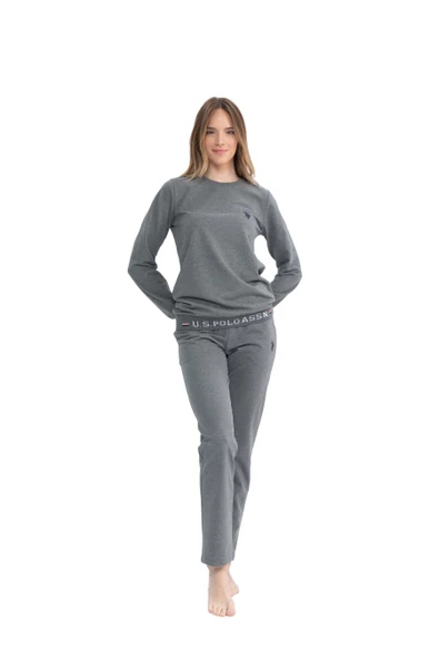 U.S. Polo Assn. 17073 Kadın Ev Giyim Pijama Takım