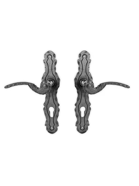 DEKORATİF FERFORJE METAL/DEMİR KAPI KOLU