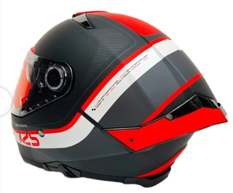 Mt Thunder 4 SV R25 B5 Şeffaf Vizör Kask Kırmızı Mat Siyah - 6