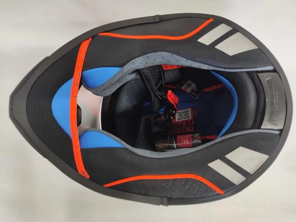 Mt Revenge 2 Solid A1 Matt Black Şeffaf Vizörlü Kask - 7