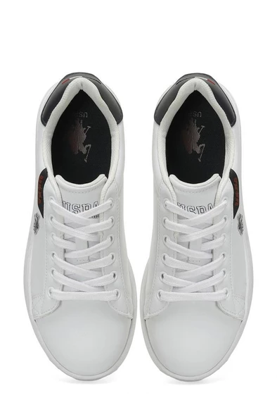 U.S. Polo Assn. COSTA WMN 4PR 101888491 Kadın Sneaker Ayakkabı Beyaz Laci 36-40 - 4