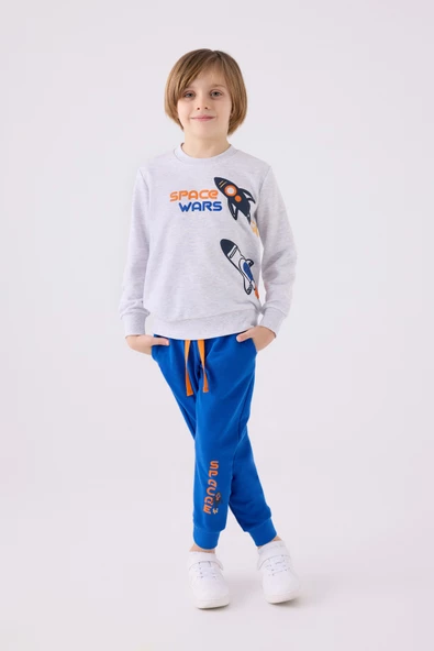 Rolypoly 3445 Erkek Çocuk Pijama Takımı