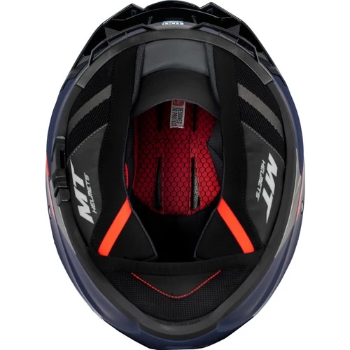 Mt Thunder 4 Sv Solid A1 Matt Black Şeffaf Vizörlü Kask - 5