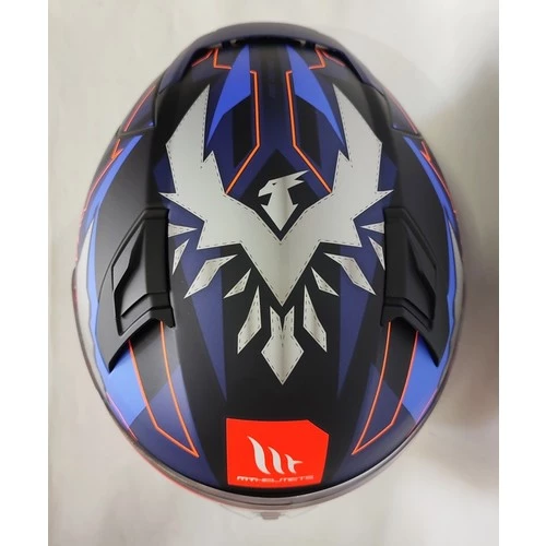 Mt Revenge 2 Hector Garzo A7 Mat Mavi - Şeffaf Vizörlü - 4