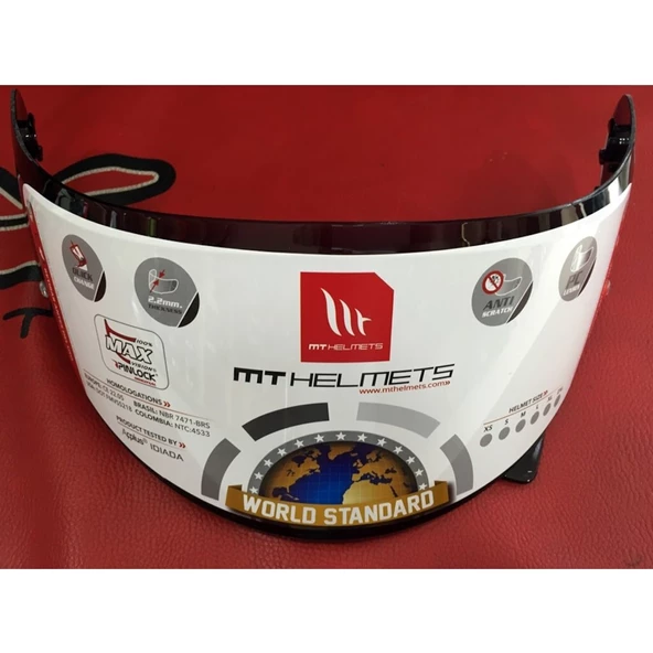 Mt Dark V-12 Kask Camı - 2