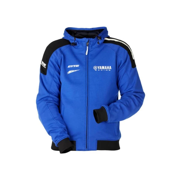Yamaha Paddock Blue Erkek Kapüşonlu Sürüş Svetşörtü - 2