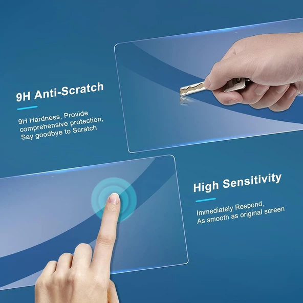 MG HS 10.1 inç Multimedya Navigasyon Uyumlu Nano Ekran Koruyucu - 3