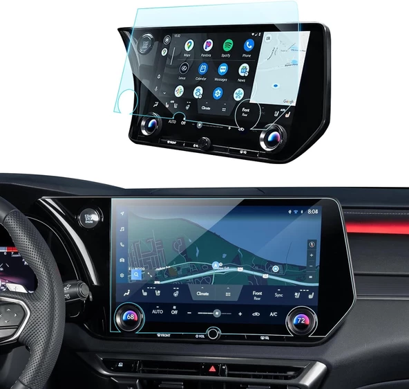 Lexus RX 2023 2024 Multimedya Uyumlu 9H Nano Ekran Koruyucu