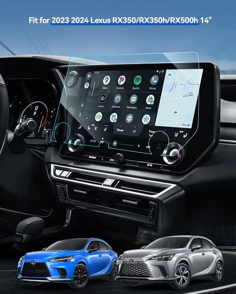 Lexus RX 2023 2024 Multimedya Uyumlu 9H Nano Ekran Koruyucu - 2
