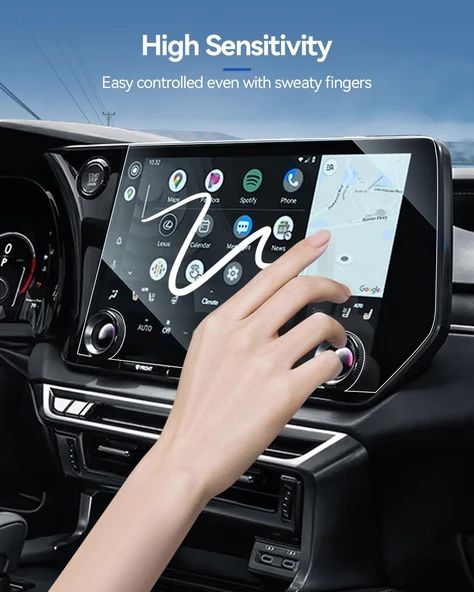 Lexus RX 2023 2024 Multimedya Uyumlu 9H Nano Ekran Koruyucu - 3