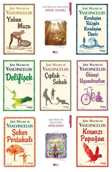Jose Mauro De Vasconcelos Şeker Portakalı Seti 10 Kitap