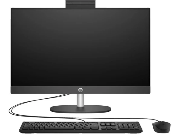 HP AIO 9H6M9ET 23.8'' R5-7520U 8GB.512GB SSD FDOS SİYAH