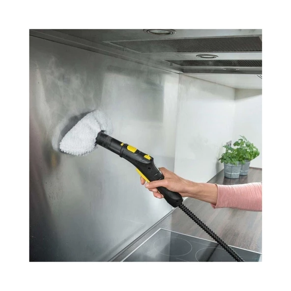 srfn ticaret Karcher Sc Easyfix Serisi El Aparatı Uyumlu Havlu Seti Ve Yer Başlığı Havlu Seti - 6 Parça - 5