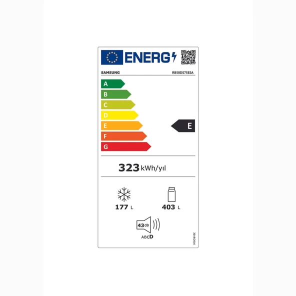 Samsung RB58DS75ESA Kombi No Frost Buzdolabı - 2