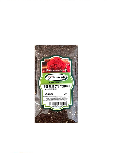 ÜZERLİK OTU TOHUMU 500 GR ürün görseli