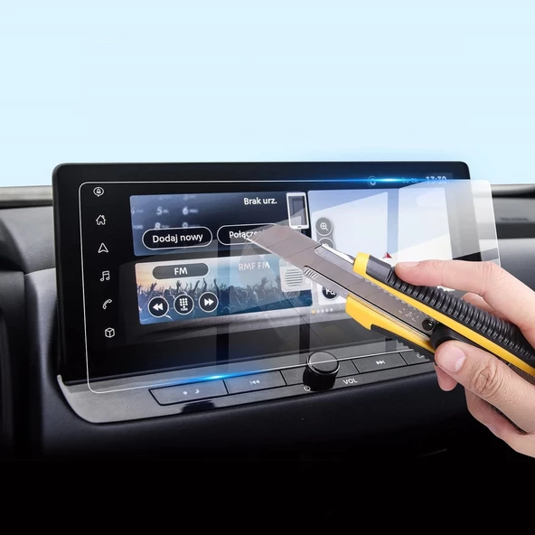Nissan Qashqai 12.3 Inç Navigasyon Uyumlu 9H Nano Ekran Koruyucu 2022 - 2024 - Resim 3