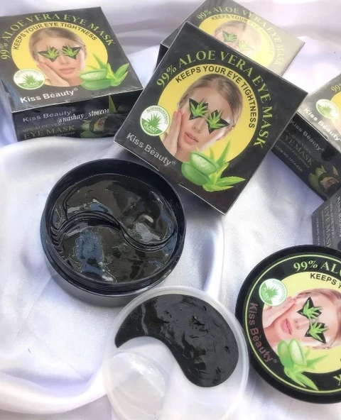 Kırışıklık Ve Morluk Giderici Göz Altı Maskesi Doğal Alovera (60 ADET X 1,4GR) - 2