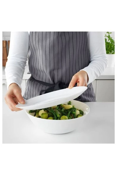 IKEA Oftast 23 Cm Mutfak Kase Salata Kasesi Beyaz - 2