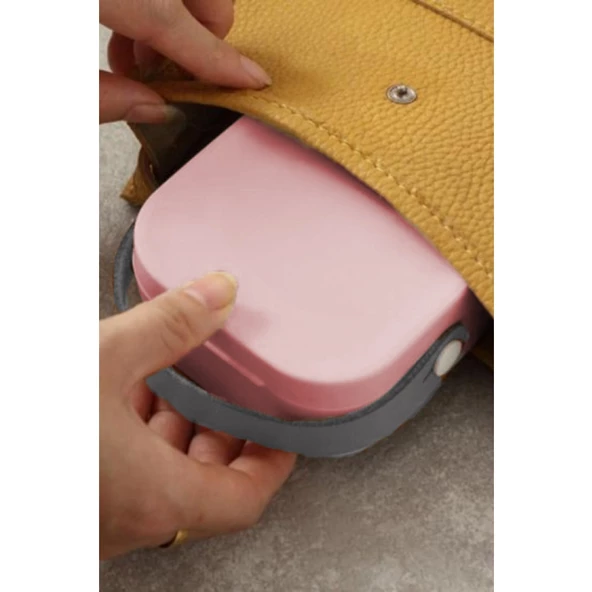 Piev House By House Çanta İçi Aynalı Mini Makyaj Takı Kutusu Pudra - 2