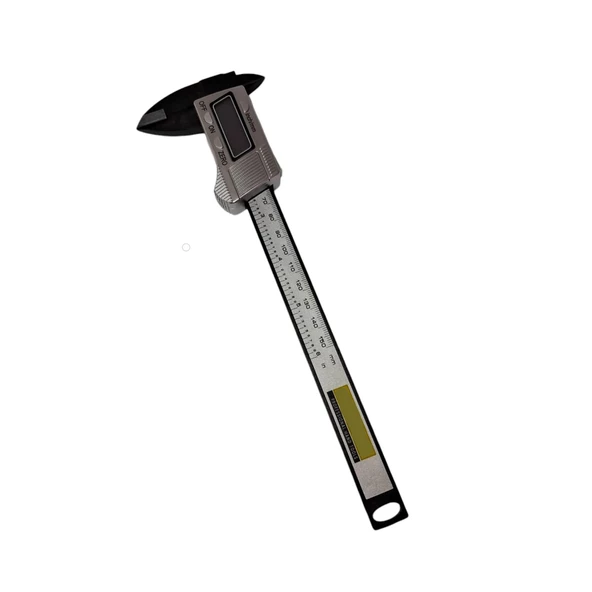 Carbon Fiber Dijital Kumpas 0-150mm Lcd Ekran Kumpas Pilli Kumpas - 5